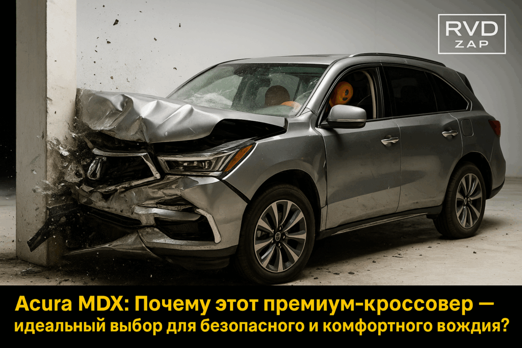    Краш-тест премиум-кроссовера Acura MDX admin