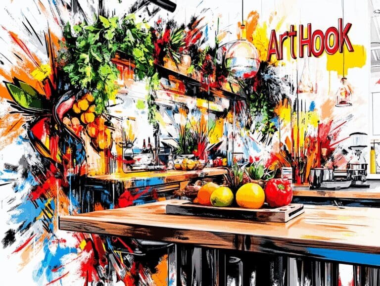    Роспись стен на кухне: как превратить скучное пространство в уникальный арт-объект для вдохновения и уюта Art-Hook.Ru