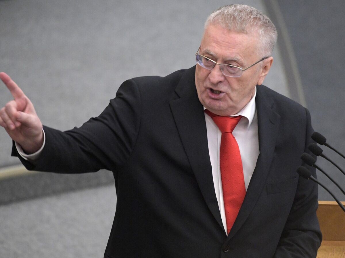    Руководитель фракции ЛДПР в Государственной Думе РФ Владимир Жириновский выступает на пленарном заседании Госдумы РФ© РИА Новости / Владимир Федоренко