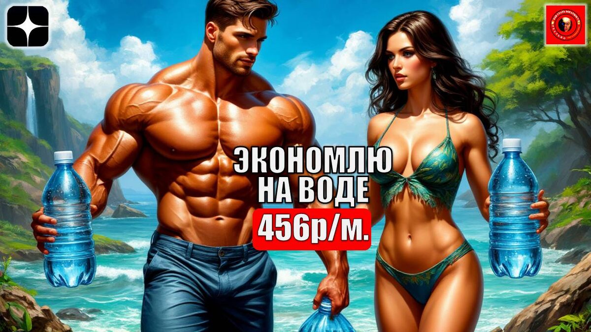 Зарабатываю 456 рубля в месяц на воде, ничего ни делая!