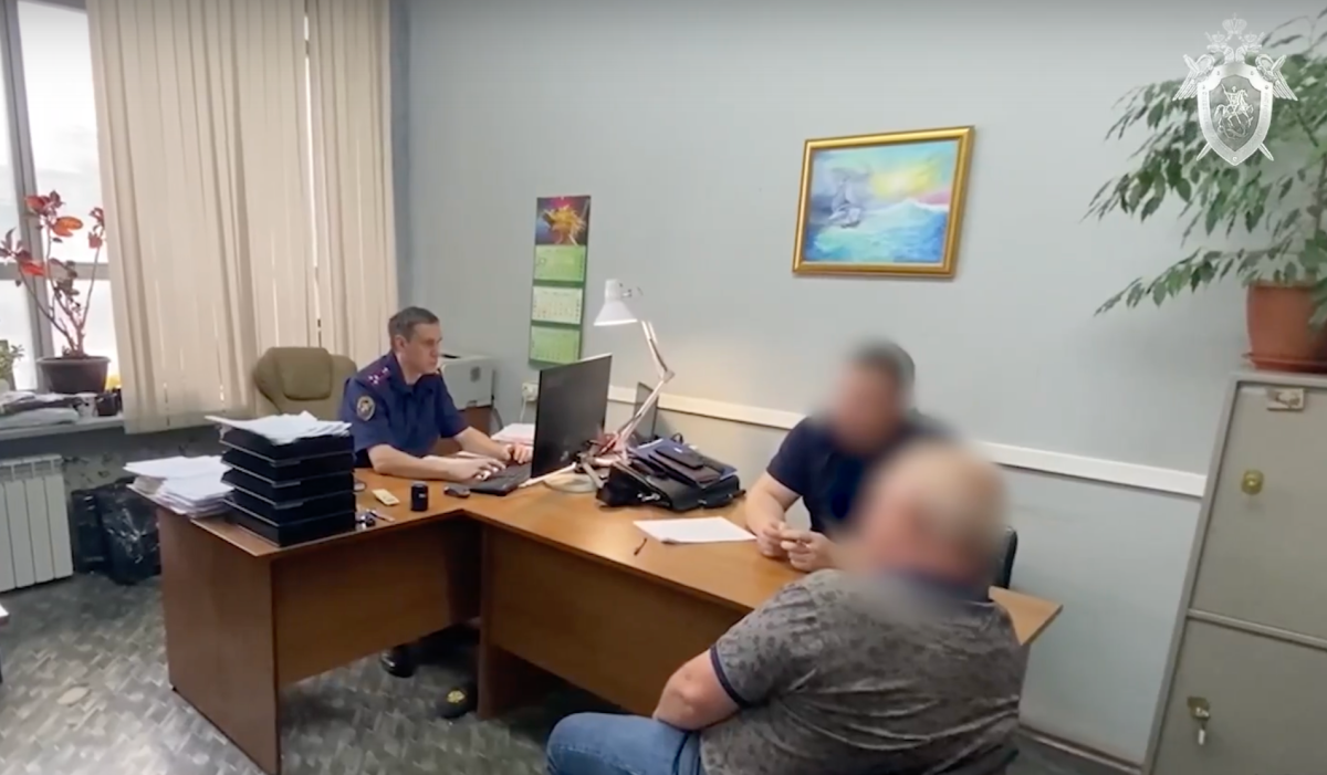     Допрос в СК РФ. Источник: nsktv.ru Автор фото: СК РФ