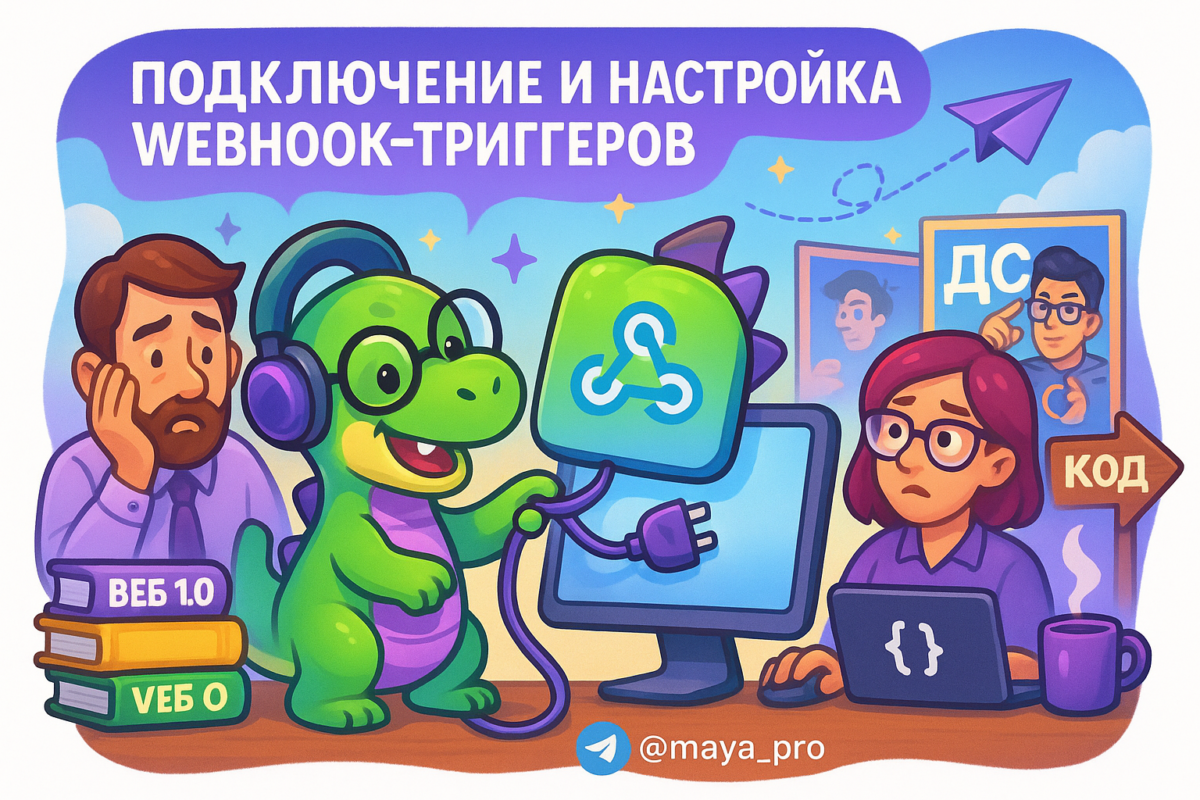    Автоматизация с вебхуками: как избавиться от рутины и стать мастером автоматических процессов Артур Хорошев
