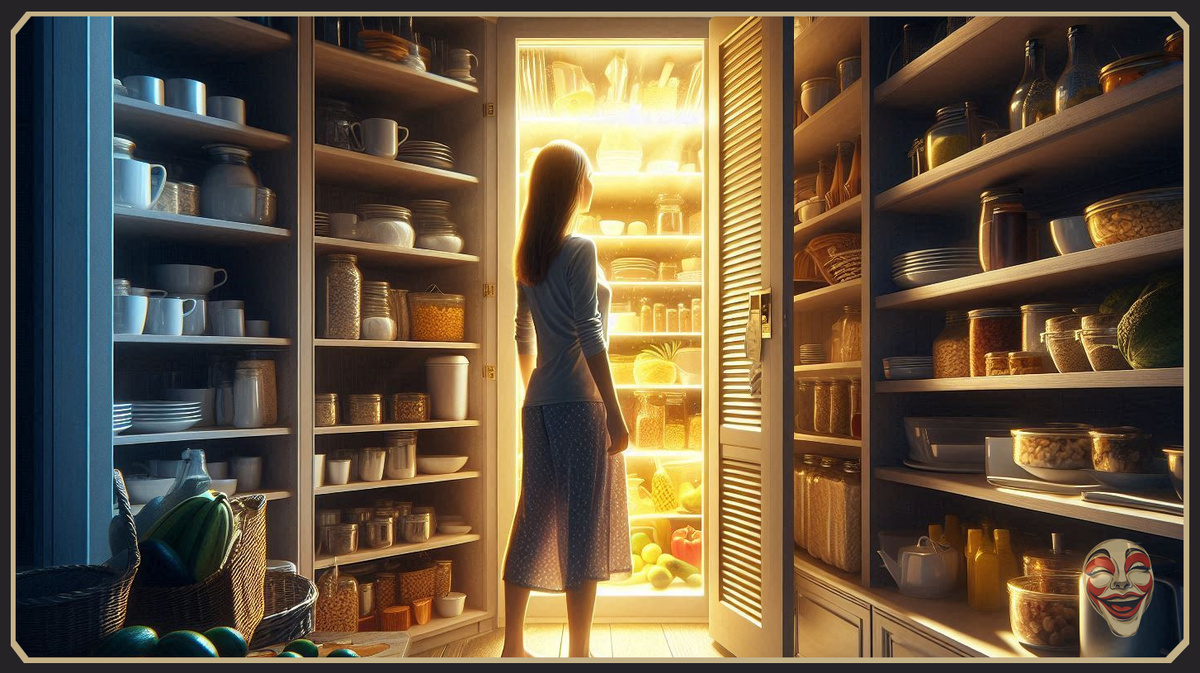 Сестра исчезла в параллельной кладовке - Рассказ