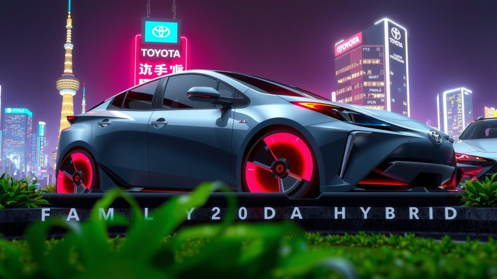    Почему Toyota Prius Alpha Hybrid 2025 идеальный семейный гибрид