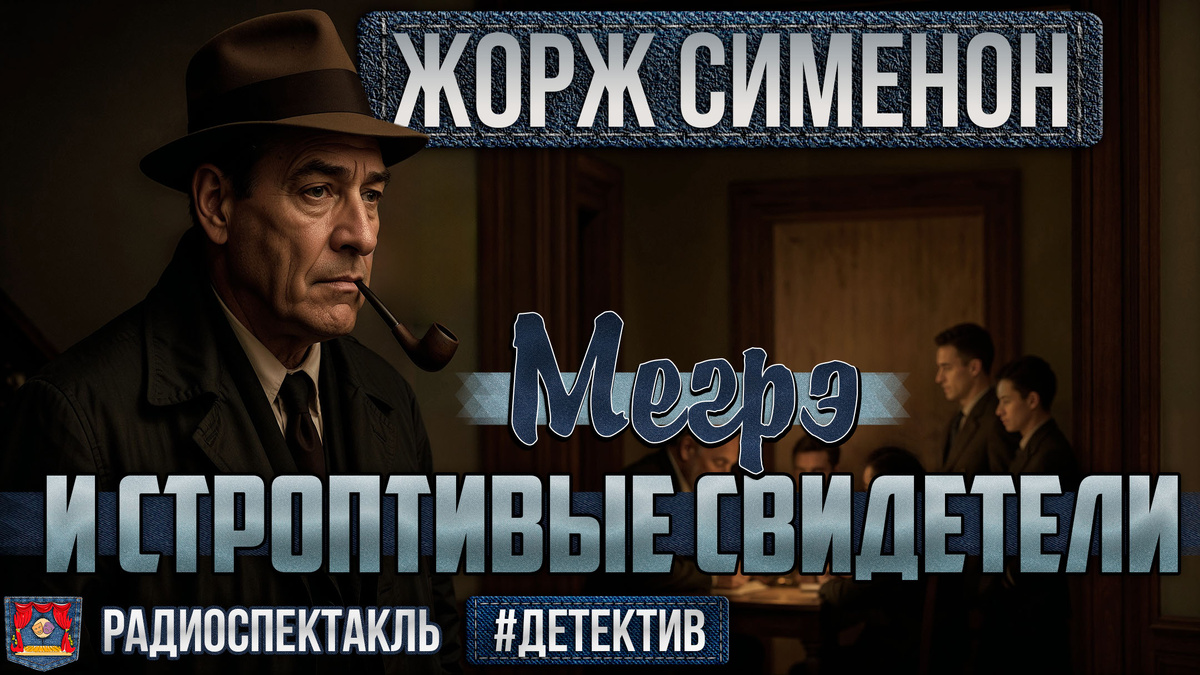 Аудиоспектакль «Мегрэ и строптивые свидетели» по одноимённому роману 1959 года Жоржа Сименона. Видео в конце статьи 👇🏻🔻👇🏻