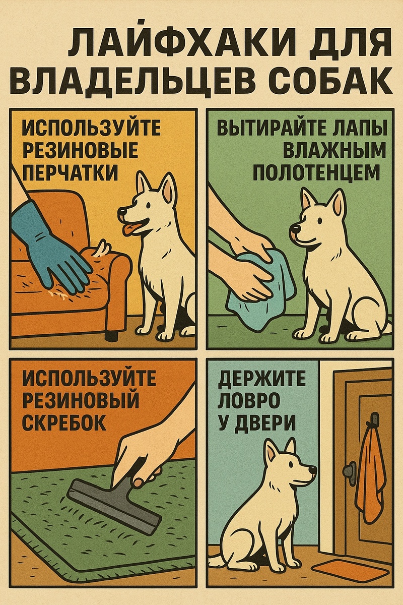 10 лайфхаков для собак: как упростить жизнь питомцу и себе