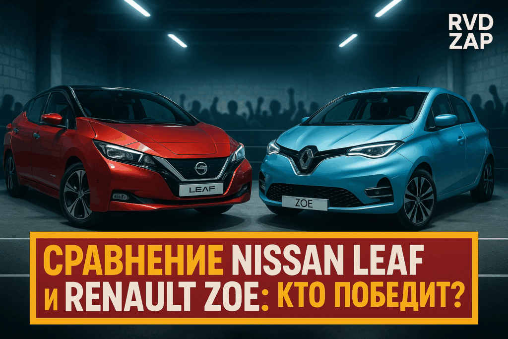    Сравнительный анализ Nissan Leaf и Renault Zoe admin