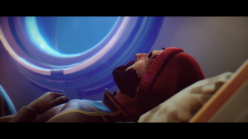 Скриншот из игры Under the waves: страдания главного героя - основной сюжет игры