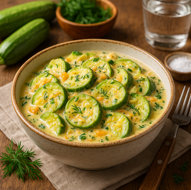 Кабачки, тушённые со сметаной рецепты от Дарики