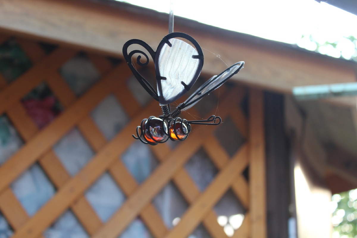 милые бабочки-подвески. фото из личного архива