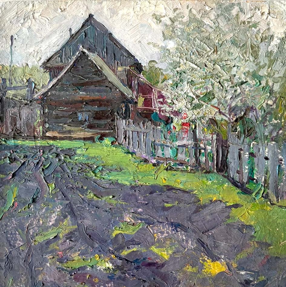 26 Фёдоров Вячеслав (1918 - 1985) "Огород вспахали" 28х33 км 1974 г  
65 000
онлайн