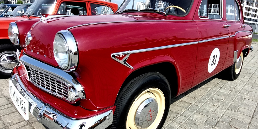 Самые редкие гости на историческом ретро ралли на Кубок Москвы 07.06.2025