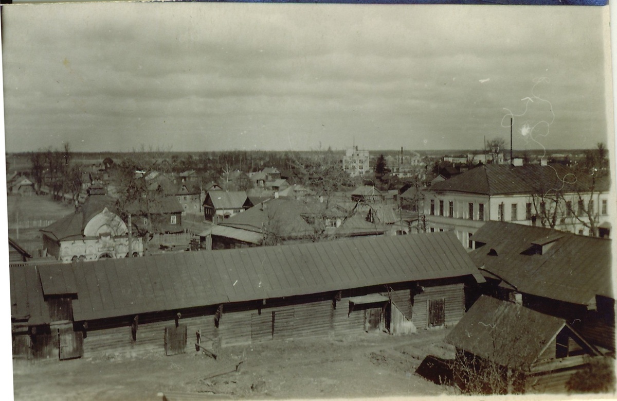 Вид на Выползово. 1950-е гг. Фотограф С.Н. Париевский.