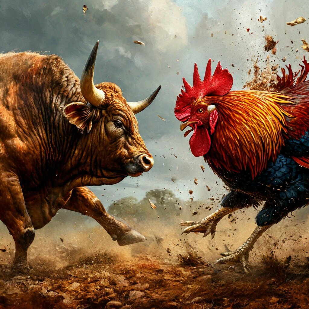 Бык и Петух