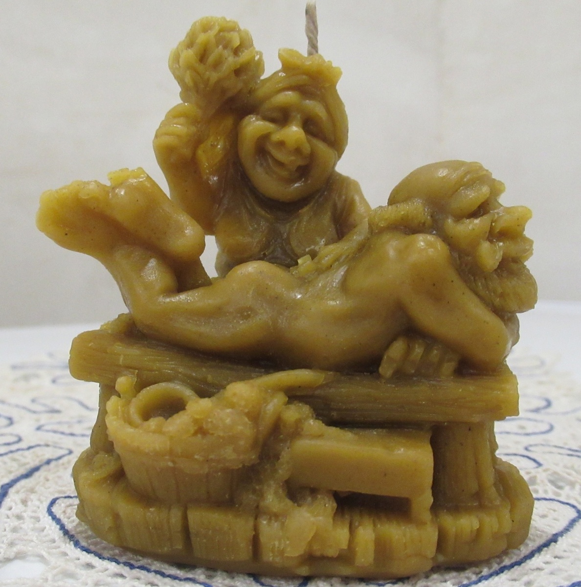 Фото из собственного архива. Свеча "Банька".