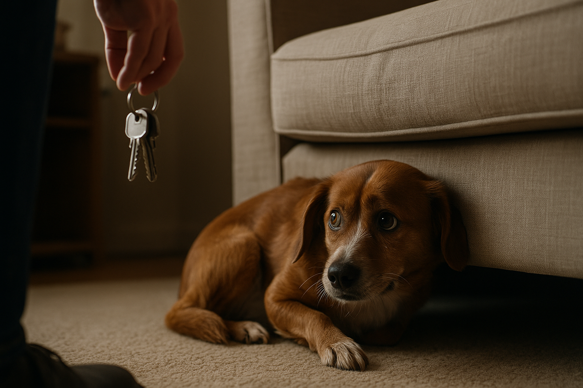 - Я дрожу от звука ключей. Это уже не просто привычка!