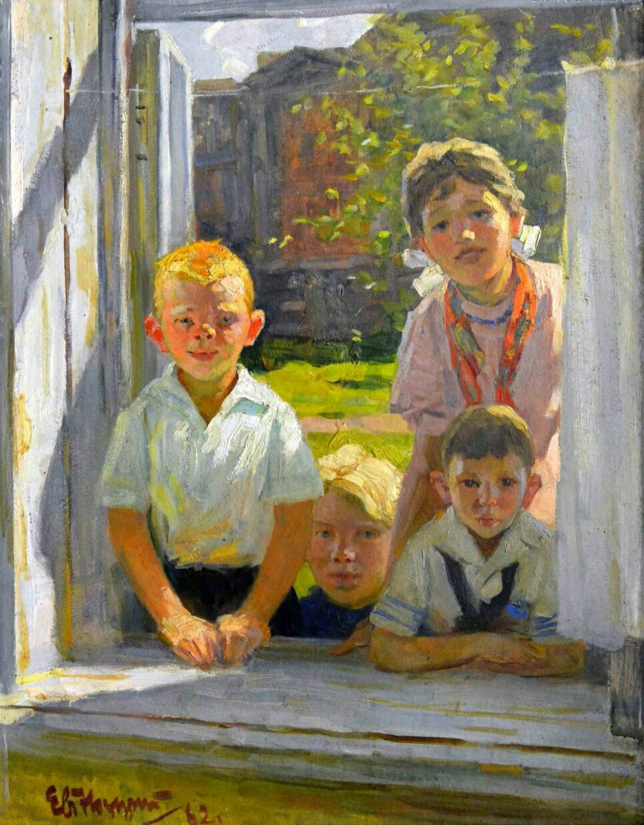 Художник Евсей Моисеенко