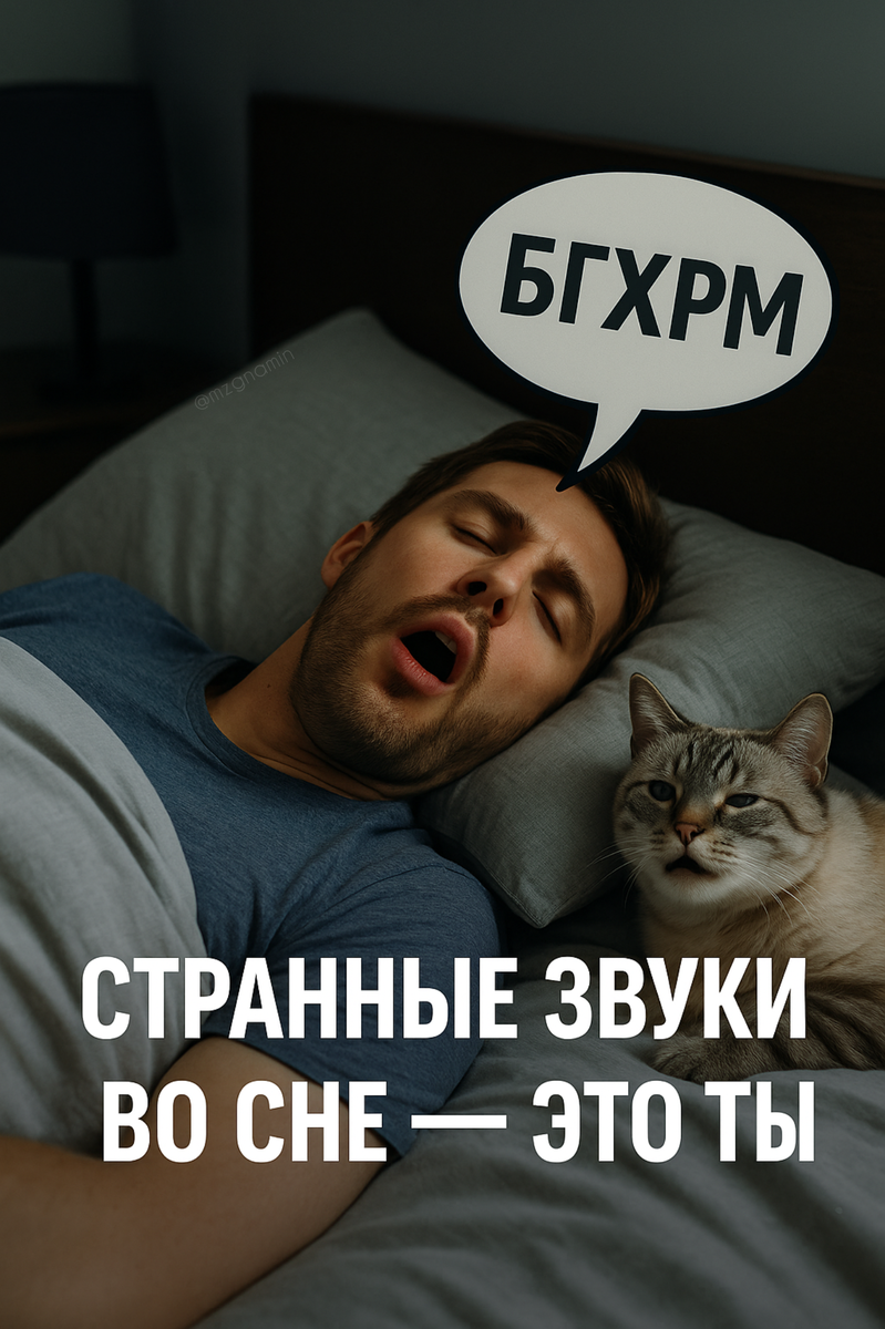 Ты – не ты, когда бормочешь во сне 