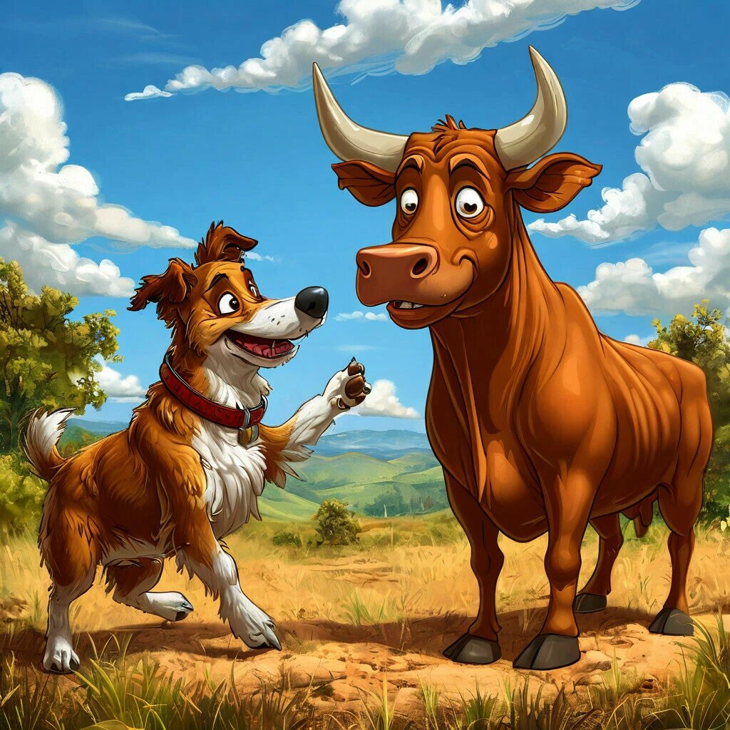 Бык и Собака