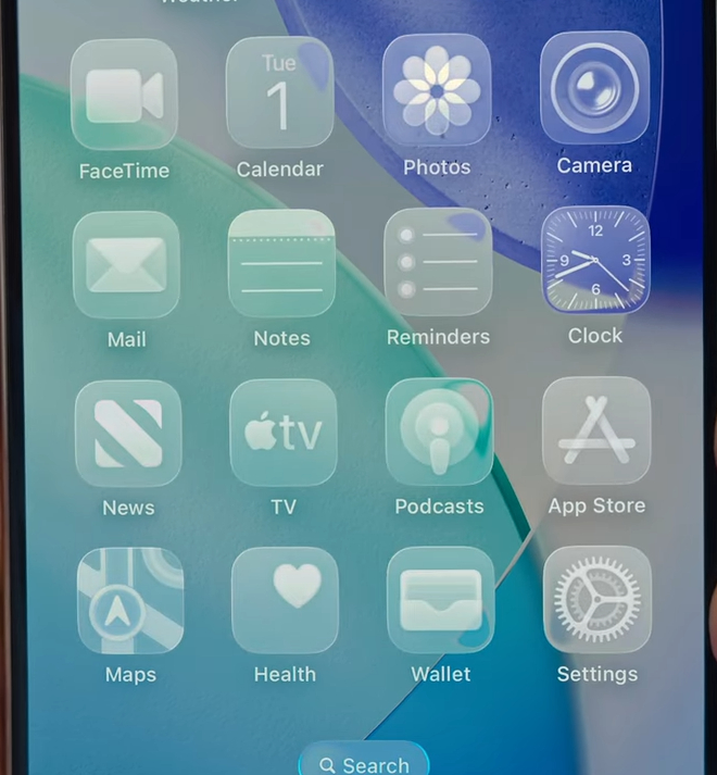 Новый дизайн ios