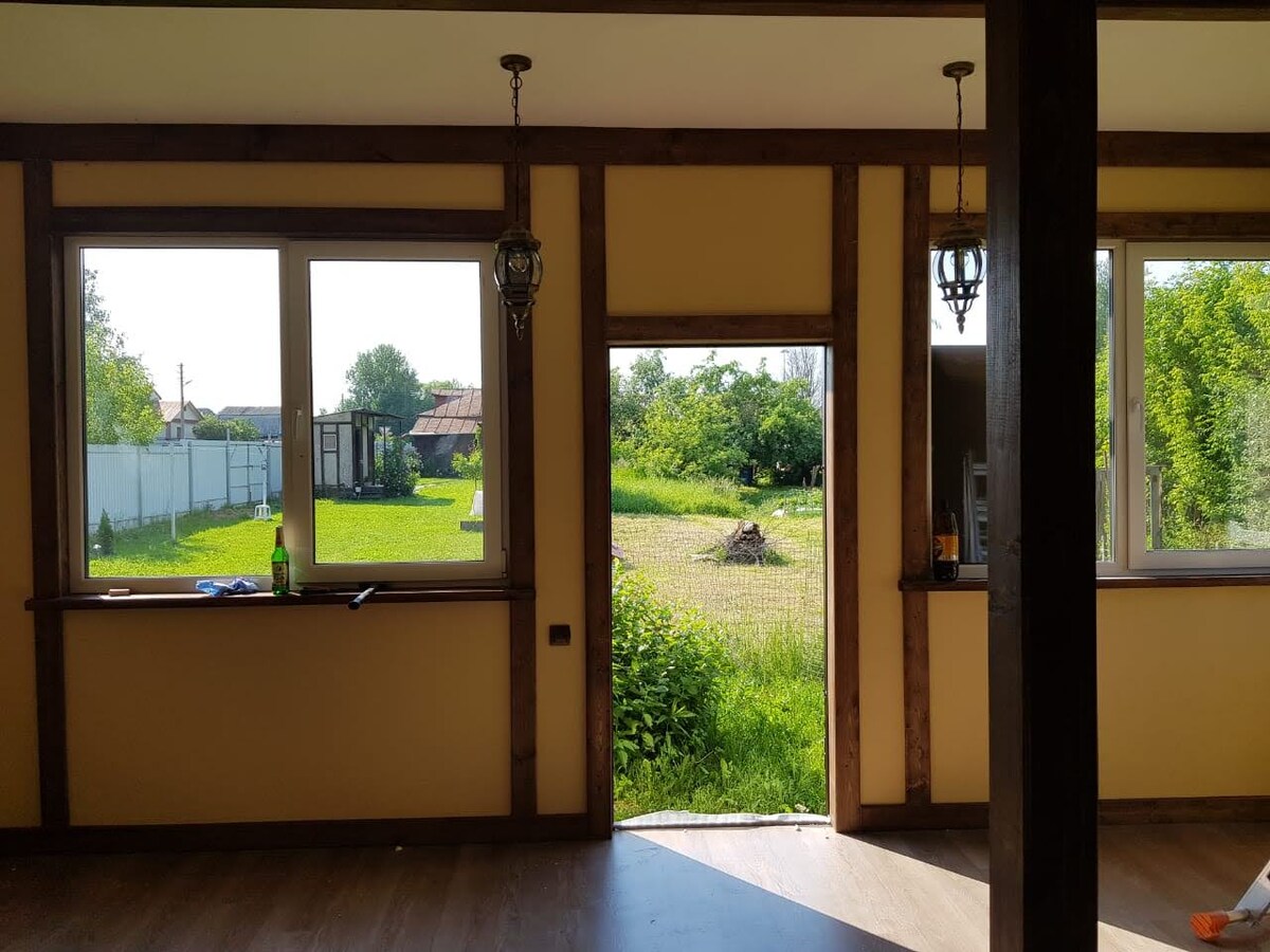 Цвет стен легким движением валика можно оперативно заменить