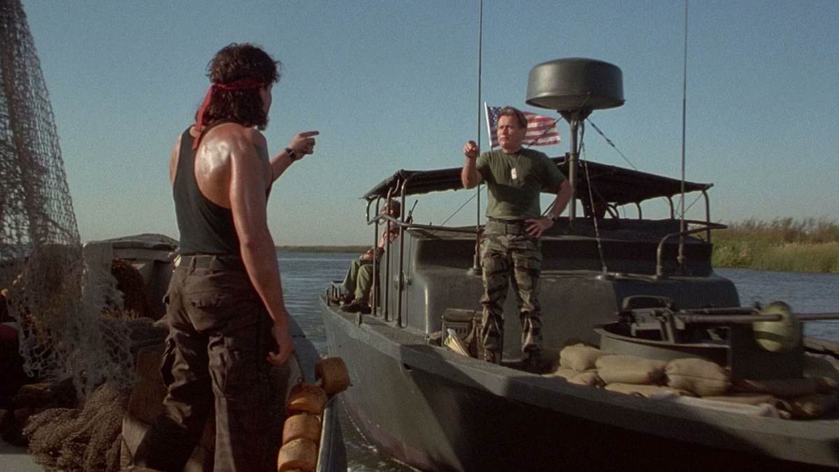 Кадр из к/ф «Горячие головы! Часть вторая», 1993г.