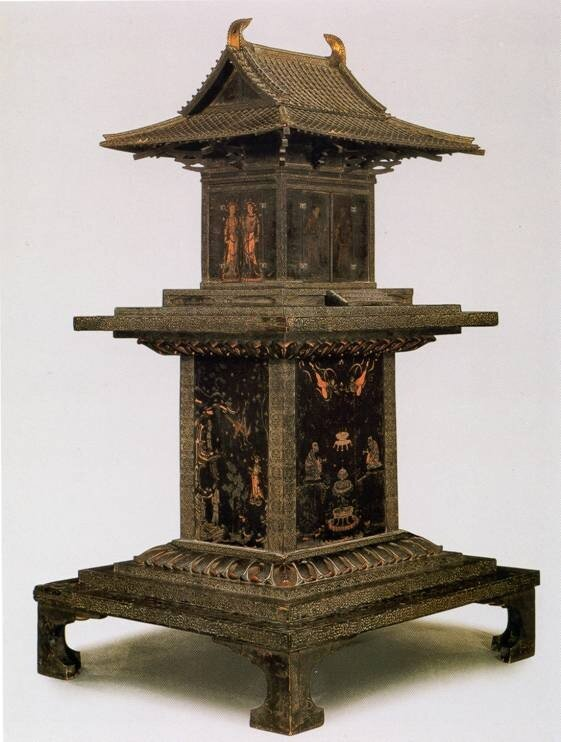 Реликварий Тамамуси-но дзуси, 7 в. н. э.