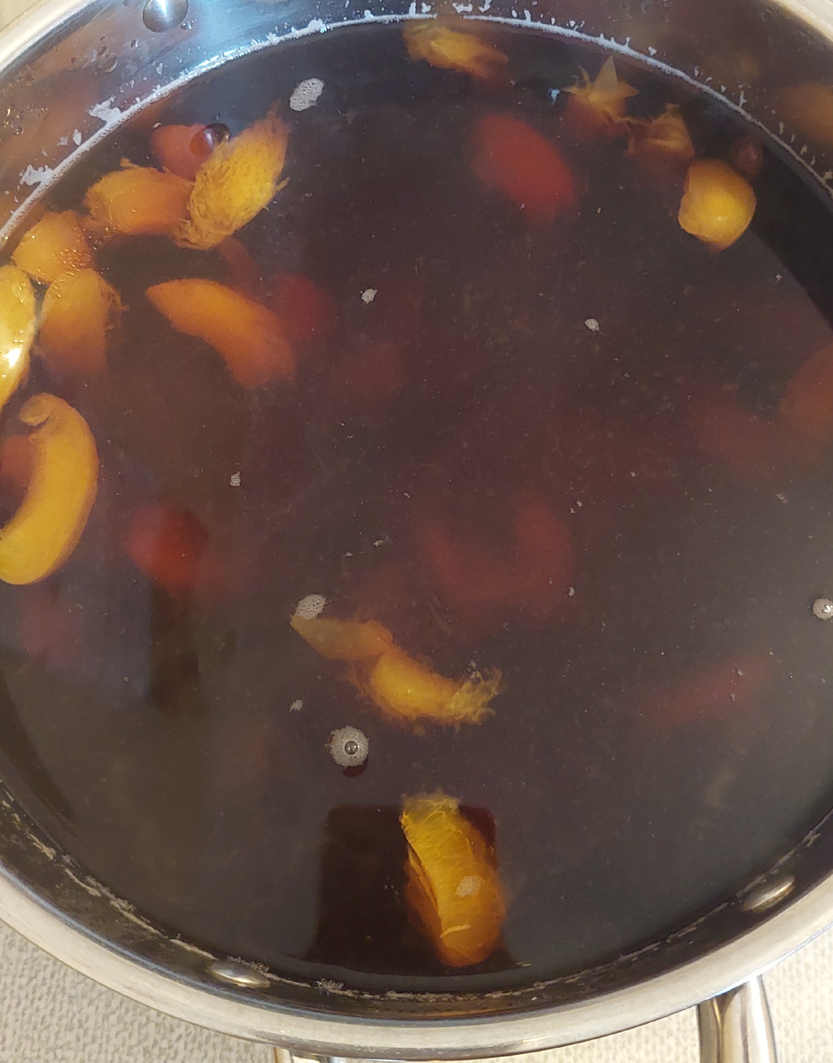 Очень вкусный получился компот!