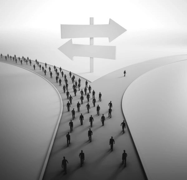 Он не уверен. Но он начал думать. 