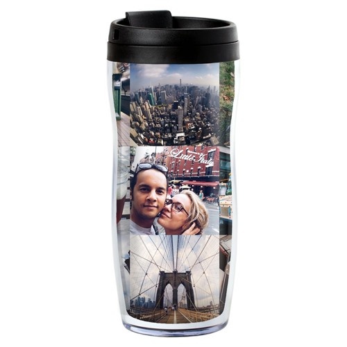 Термостакан с Вашими фото «Яркий коллаж»