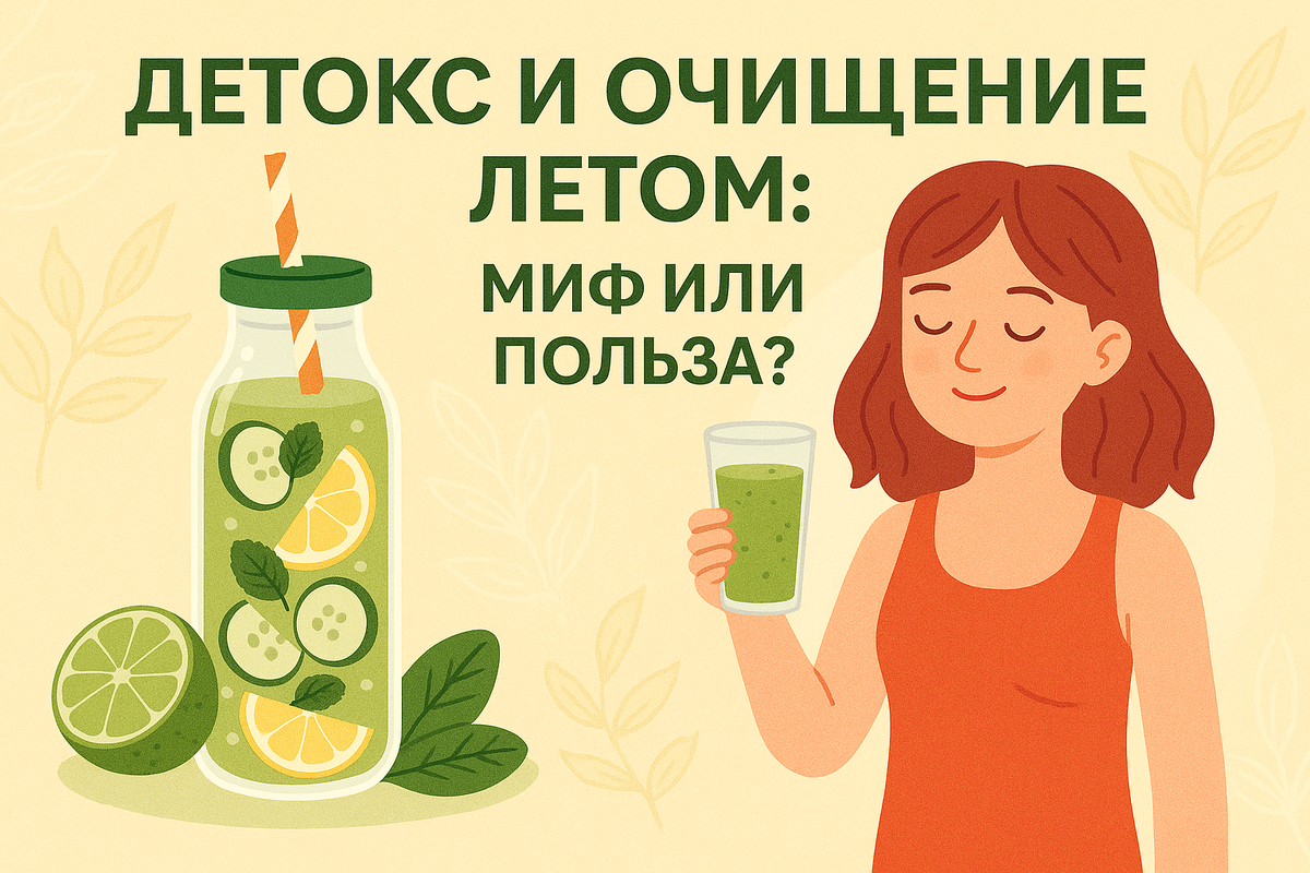 Детокс и очищение летом: миф или польза?