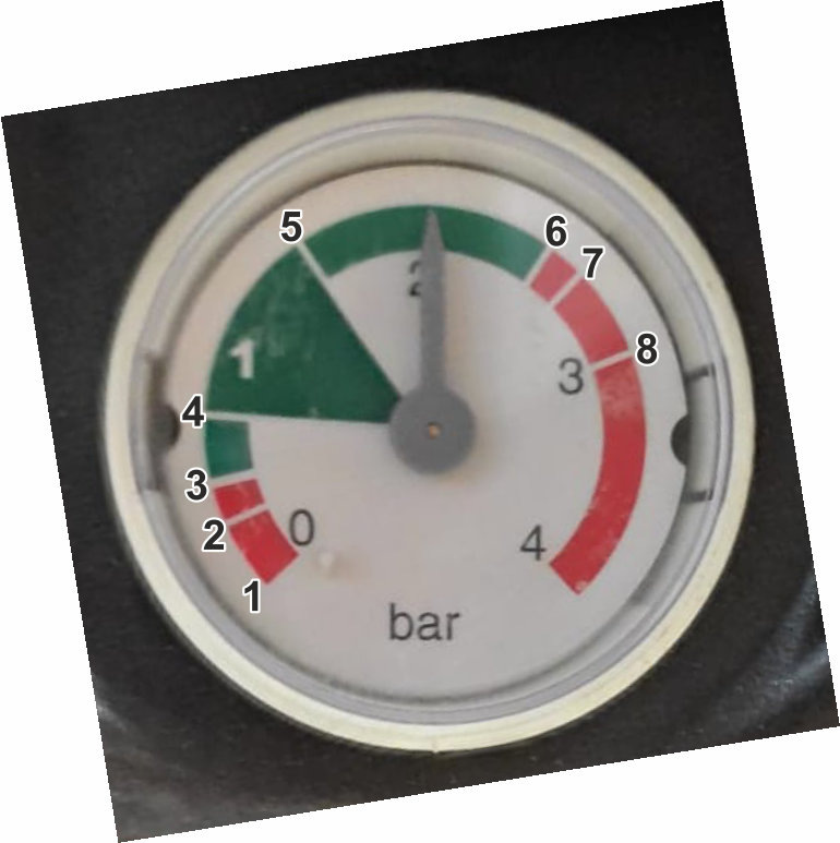 Давление растёт.