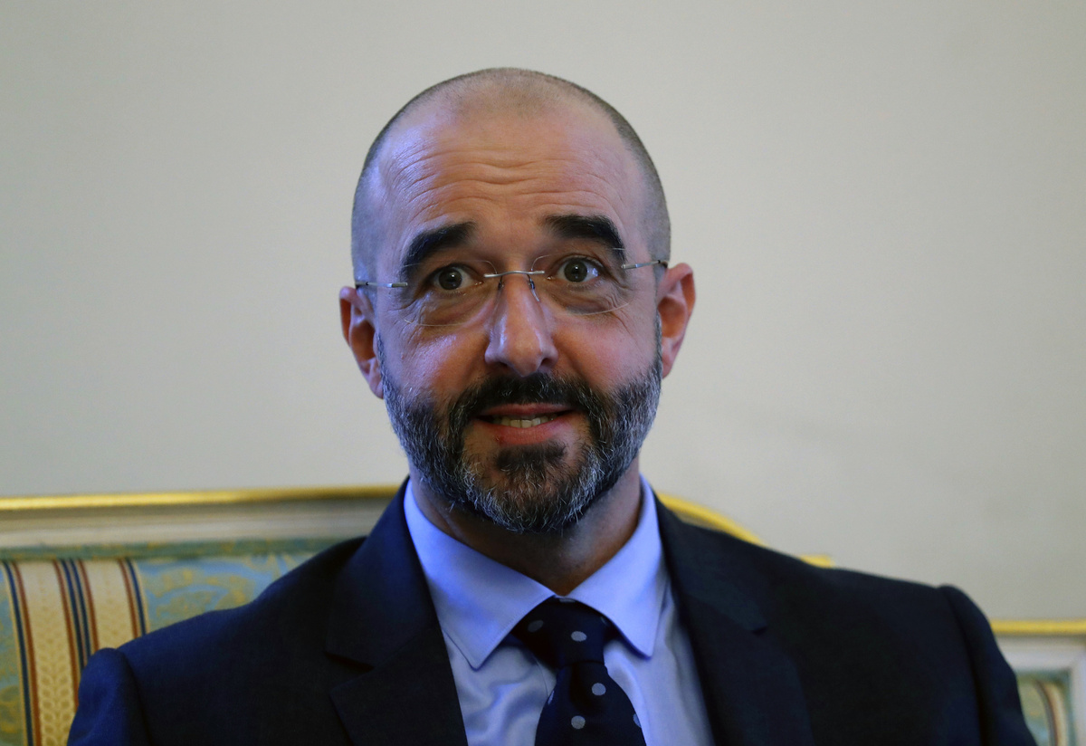     Спикер венгерского правительства Золтан Ковач / AP / Thibault Camus, file