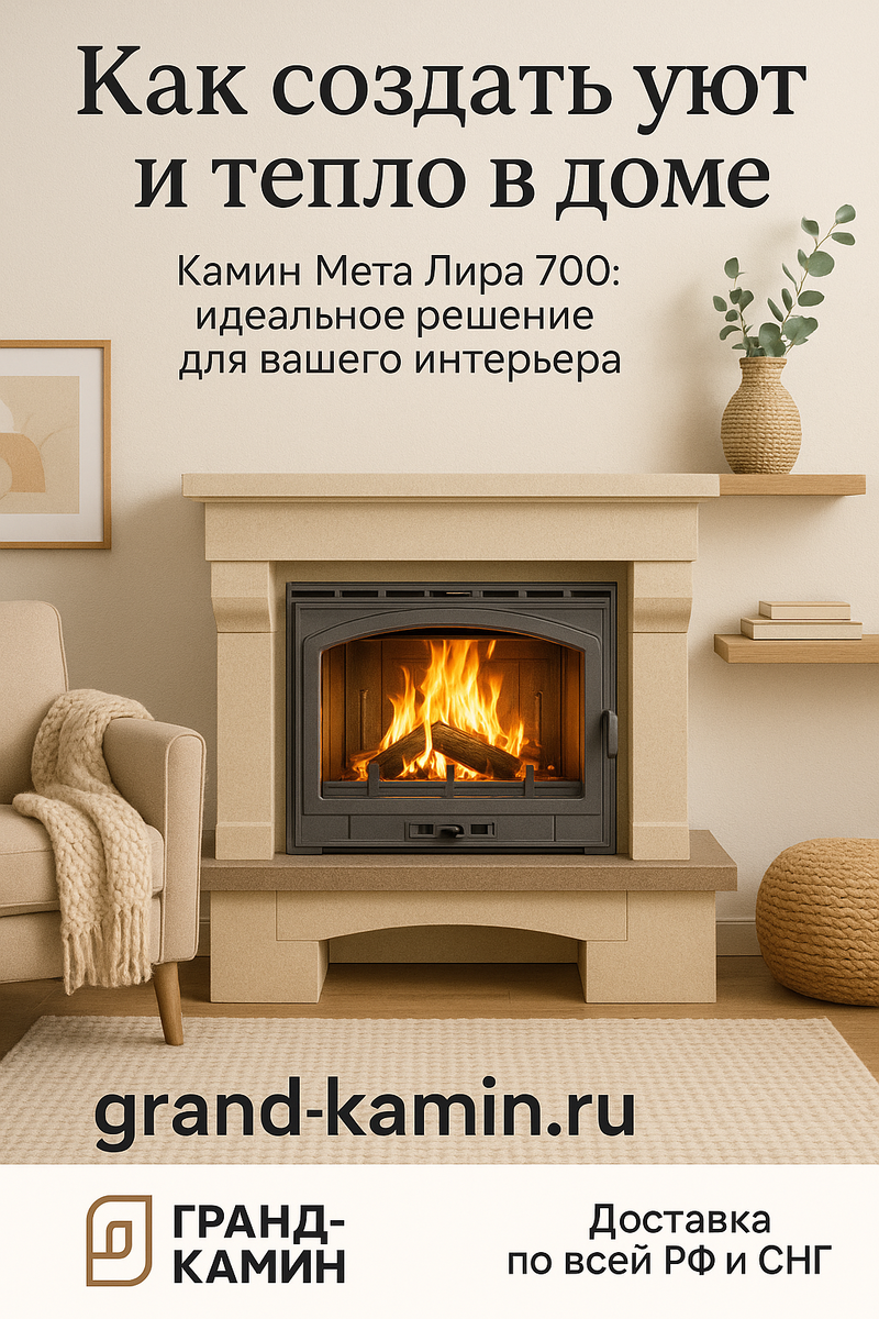    Как создать уют и тепло в доме с камином Мета Лира 700: идеальное решение для вашего интерьера Kamin