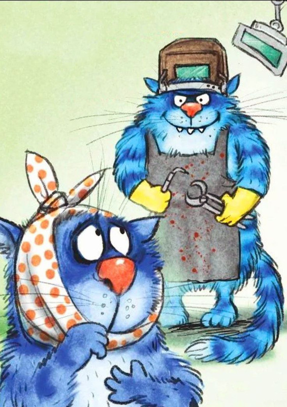 очаровательные коты Рины Зенюк