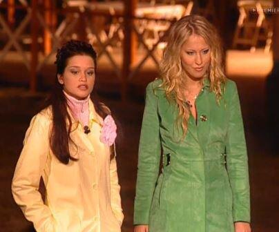 Ксения Бородина и Ксения Собчак в первом выпуске "Дома - 2"