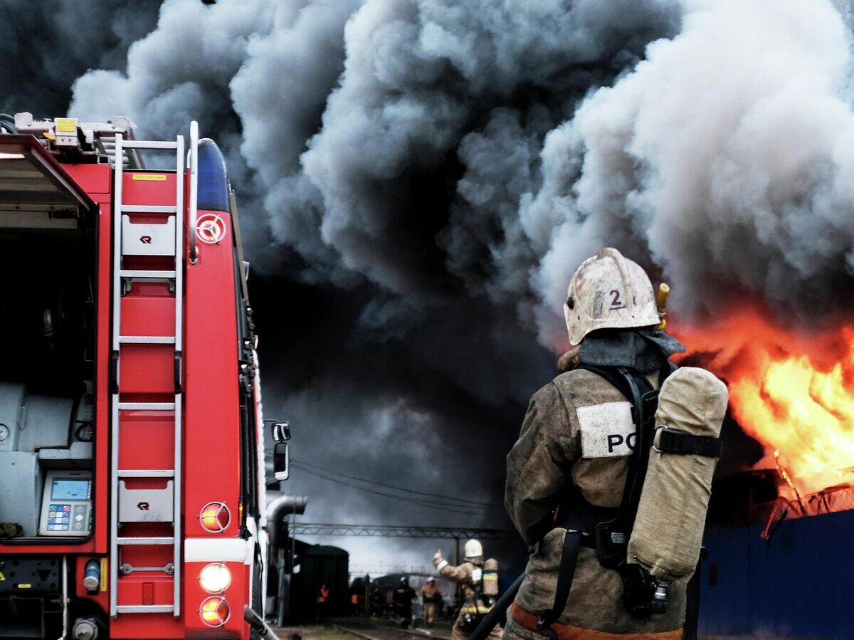    Пожар© РИА Новости / Николай Хижняк