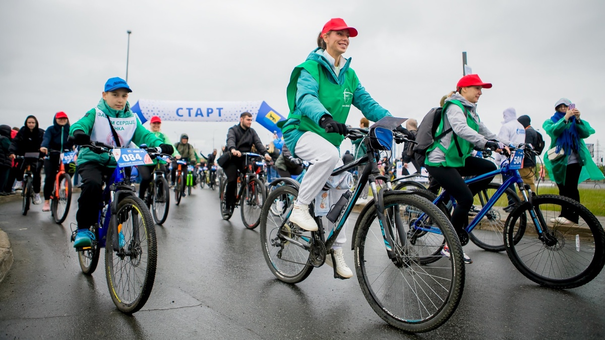    Сургутский велопарад объединил больше тысячи участников