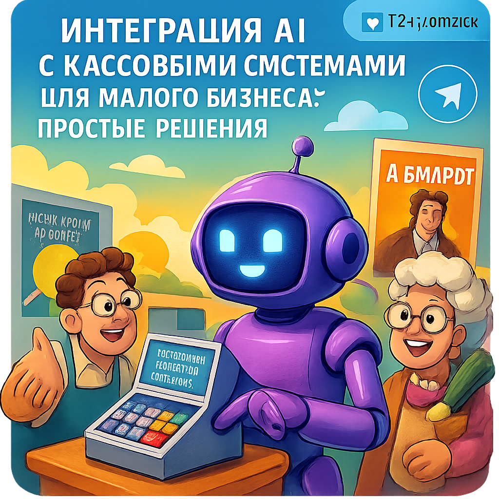    7 Простых Способов Интегрировать AI с Кассовыми Системами Для Малого Бизнеса Дмитрий Попов | Comandos.ai