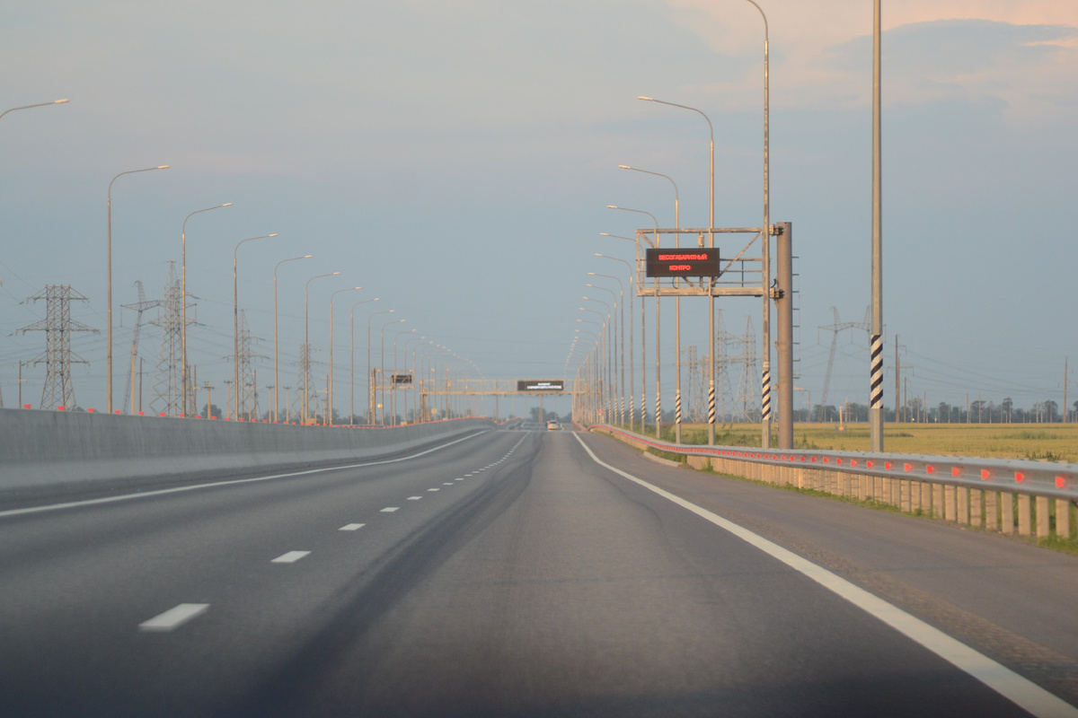 Новая платная дорога до Краснодара 