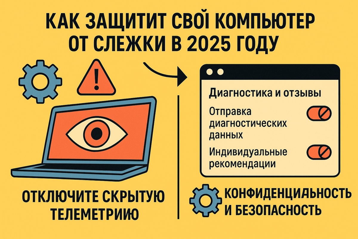 4 шага для защиты компьютера от слежки в 2025: лайфхаки для цифровой безопасности