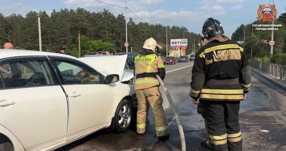    ДТП в Бийске. Источник: Госавтоинспекция МУ МВД России "Бийское"