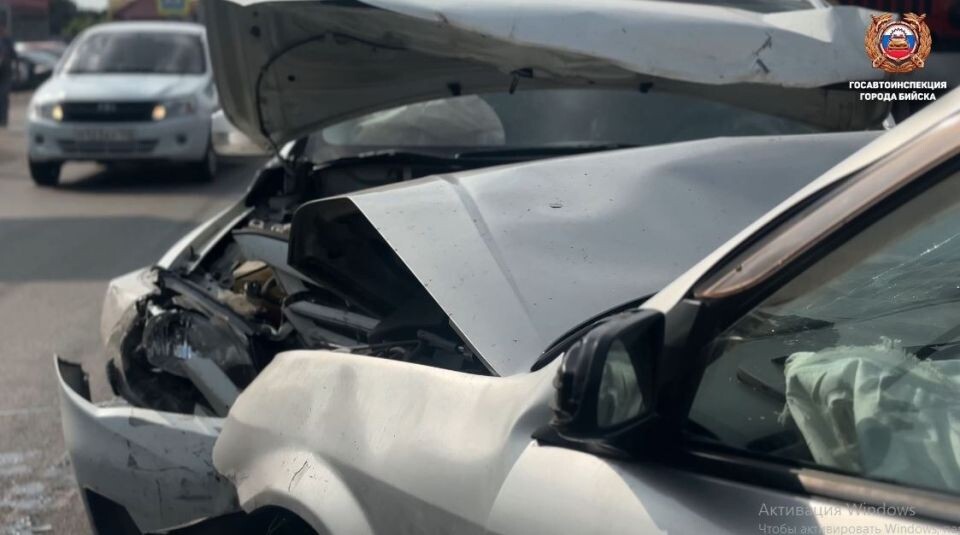    ДТП в Бийске. Источник: Госавтоинспекция МУ МВД России "Бийское"