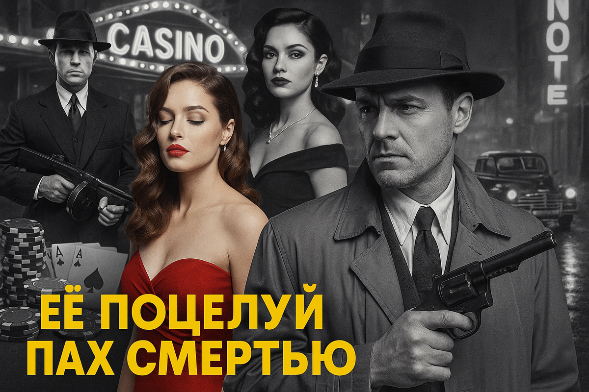 «Её поцелуй пах смертью» — криминальный нуар в стиле Джеймса Хэдли Чейза