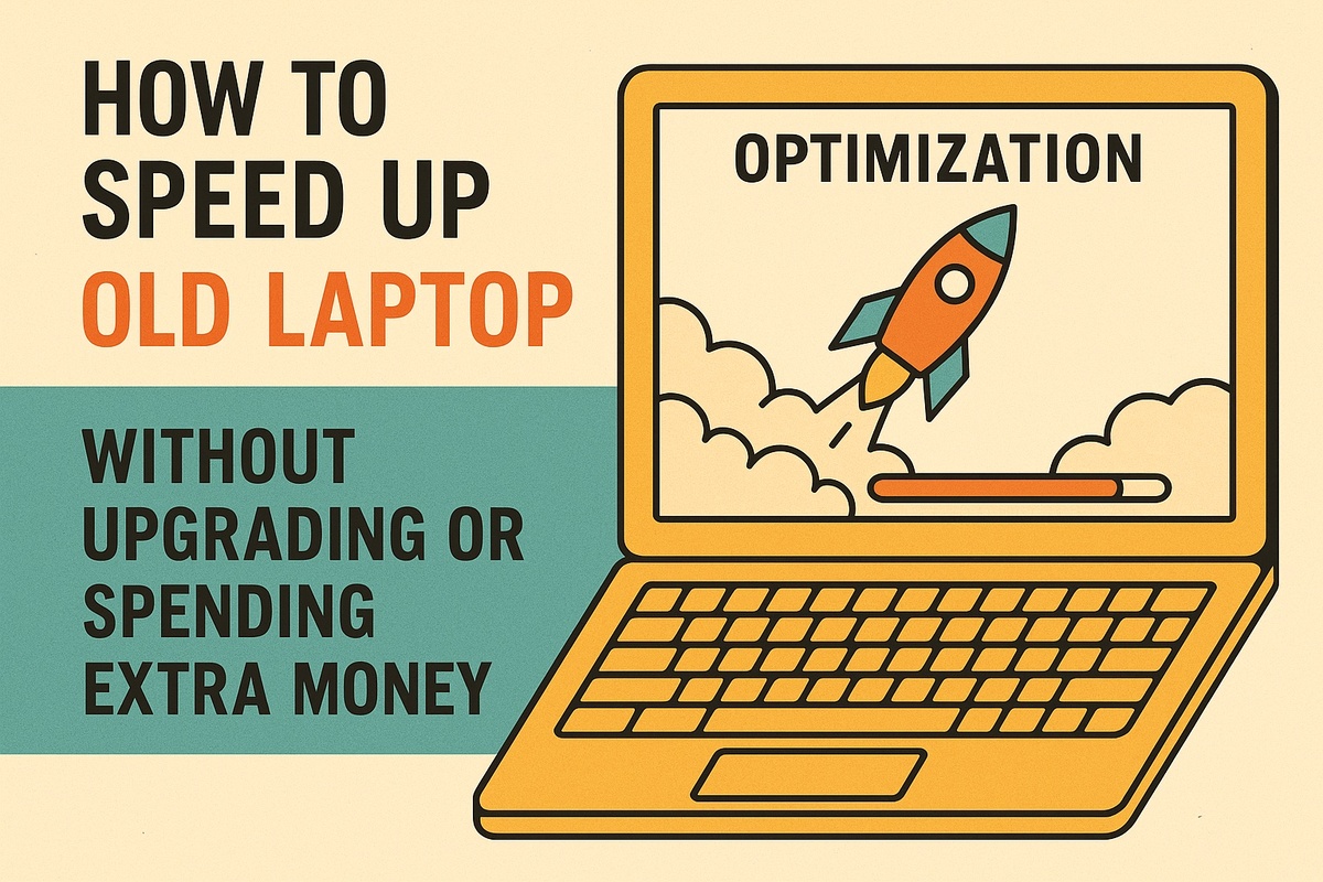 Как ускорить старый ноутбук в 2025 без апгрейда — 4 простых компьютерных лайфхака