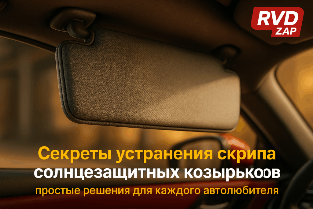    Устранение скрипа козырьков солнцезащитных admin