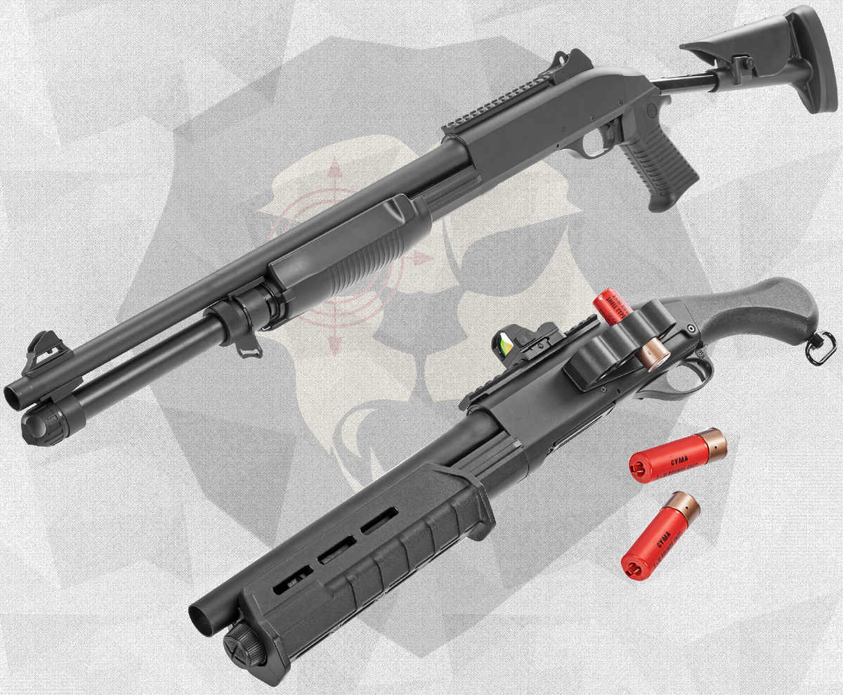 Таким дробовикам нужны только пульки для работы