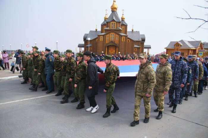 День России на Чукотке / фото: телеграм-канал Владислава Кузнецова 