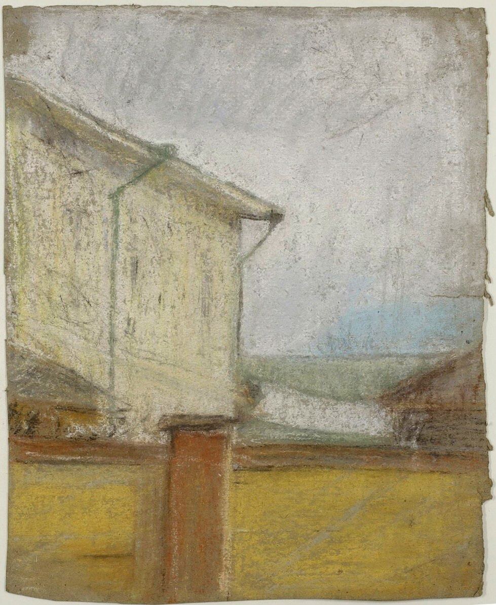 Михаил Ларионов. Белый дом. 1903-1904