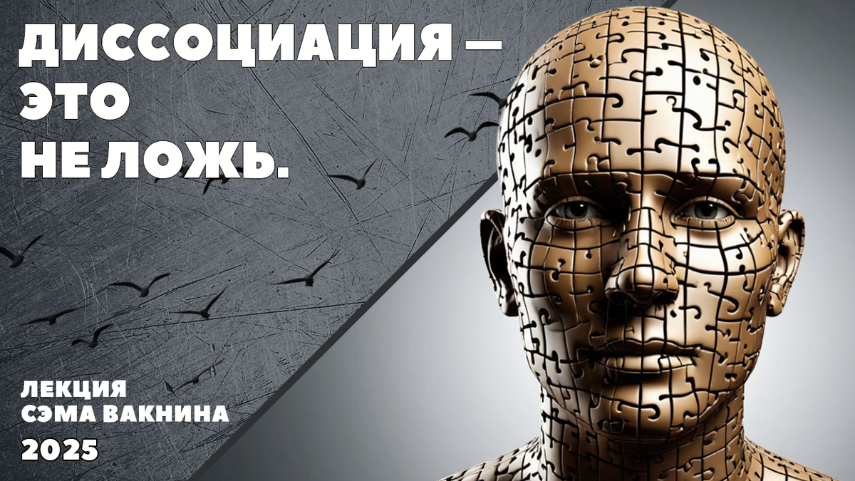 ДИССОЦИАЦИЯ – ЭТО НЕ ЛОЖЬ.